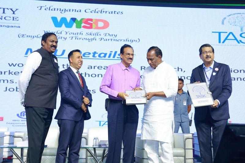  MoU Partnership with Telangana Academy for Skill and Development (TASK)