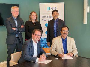  MoU signing with Security Delta (HSD) & HCSS (The Hague Centre for Strategic Studies)